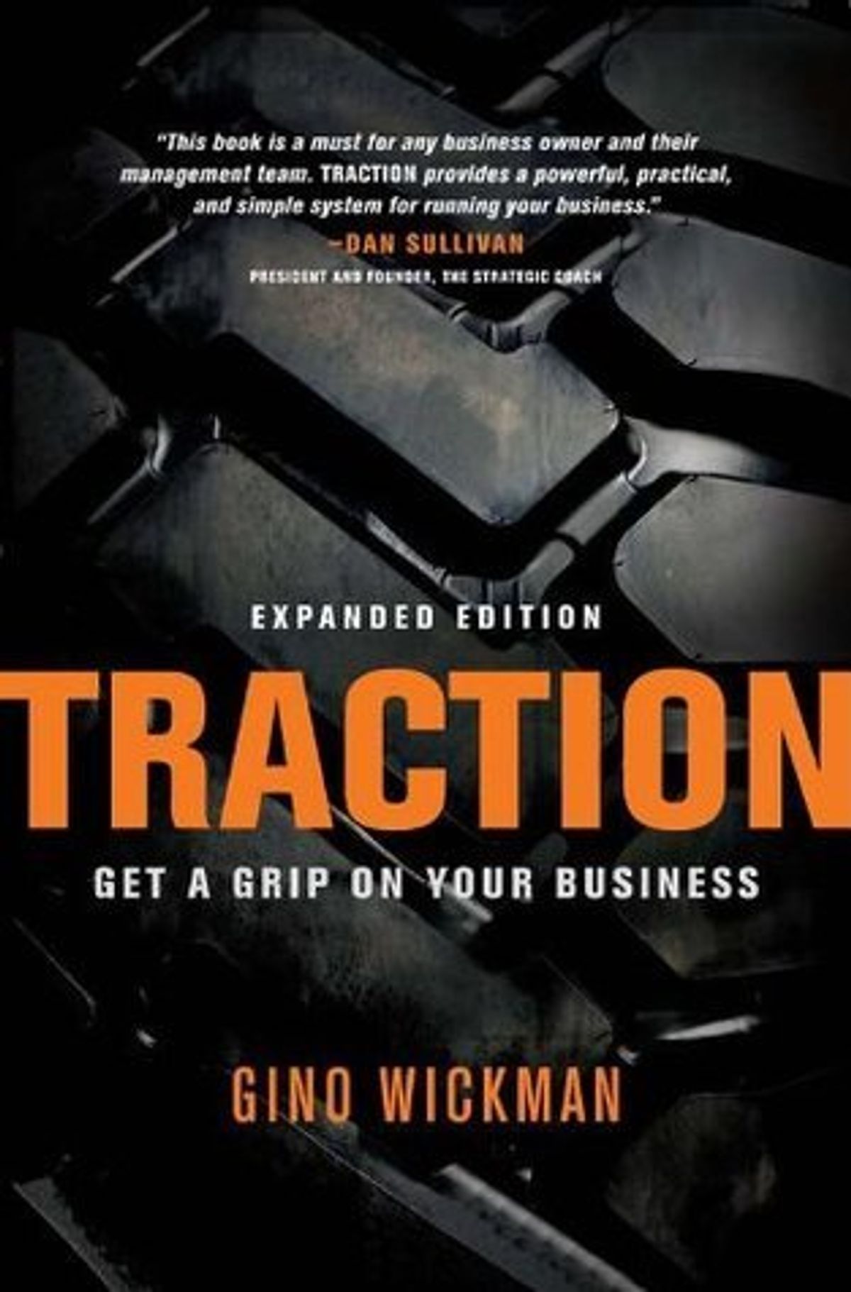 Book cover of "Traction" by Gino Wickman.