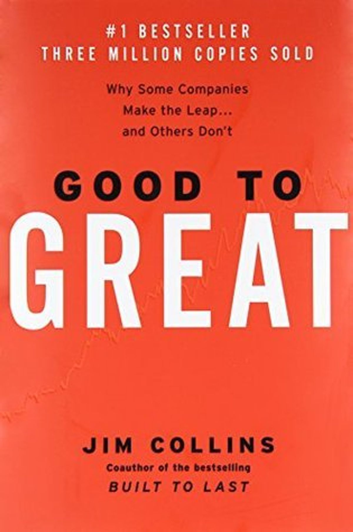 Business book cover: "Good to Great" by Jim Collins