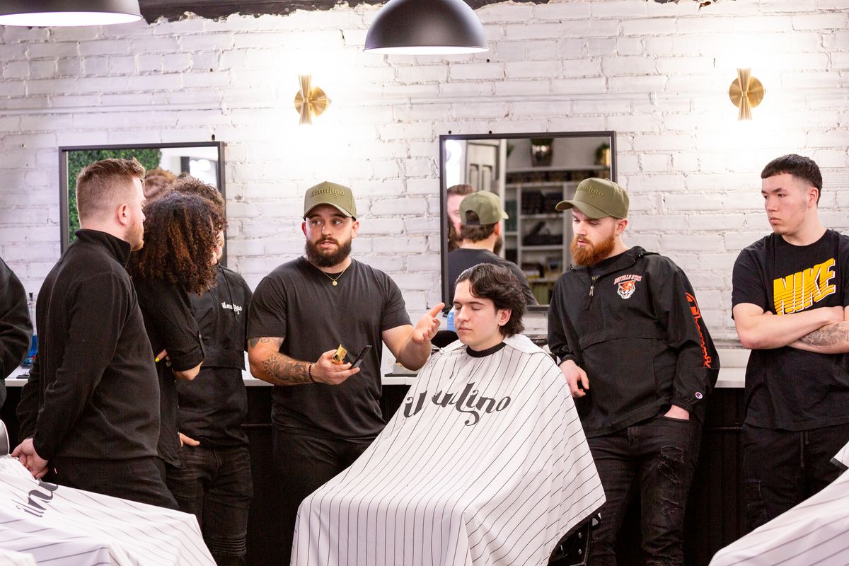 At Il Mulino, barbers are constantly learning about the art—and business—of barbering.‍