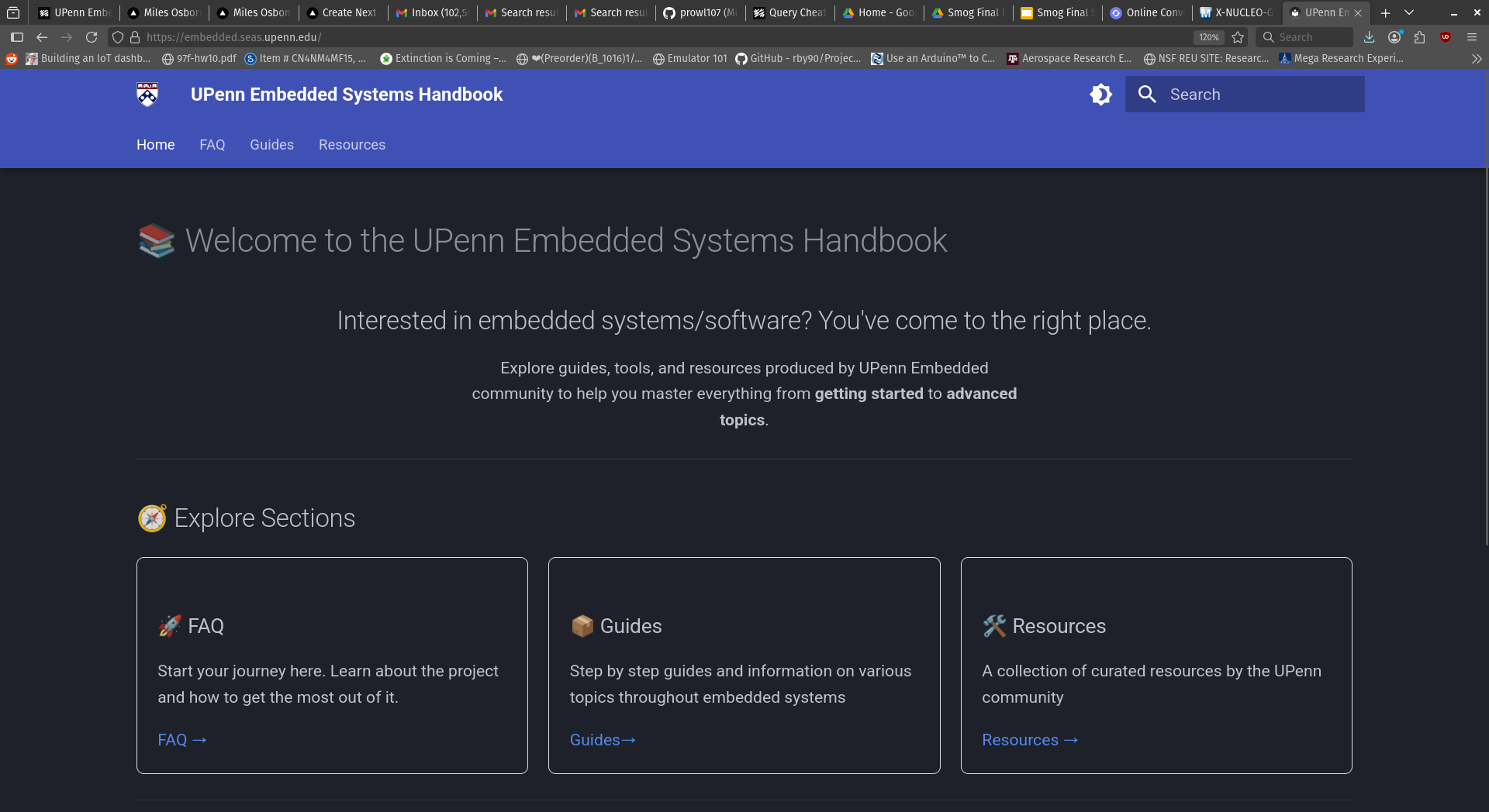 UPenn Embedded Systems Handbook