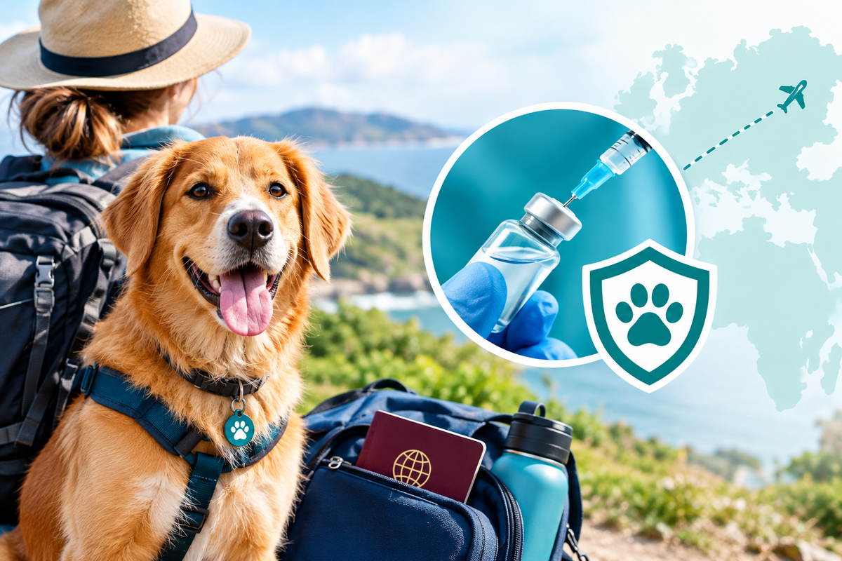 Rabies vaccination in central pharmacy New quay Wales