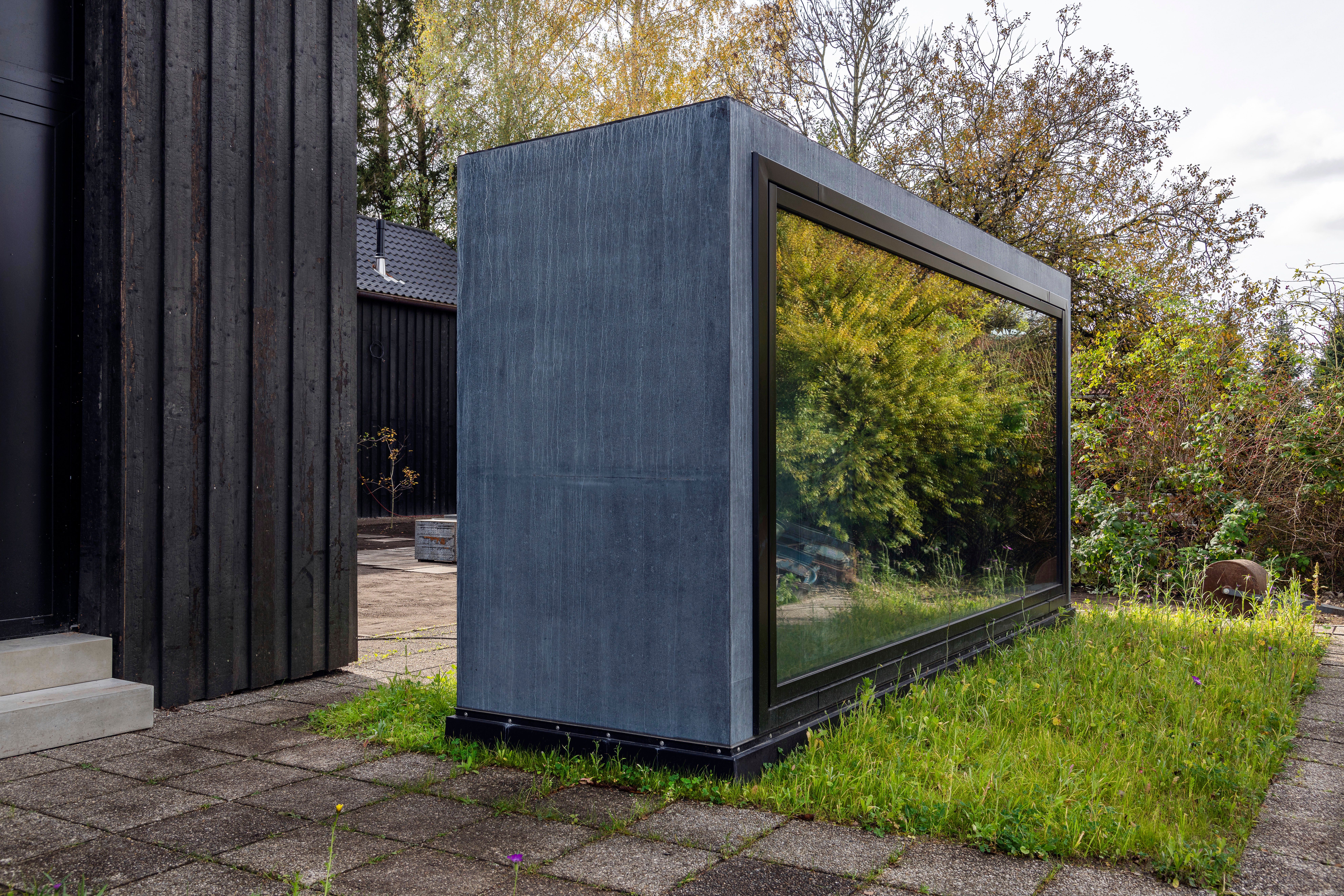 atelier hannes roether pliening, munic, black house