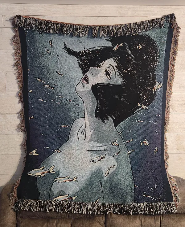 perfect blue tapestry