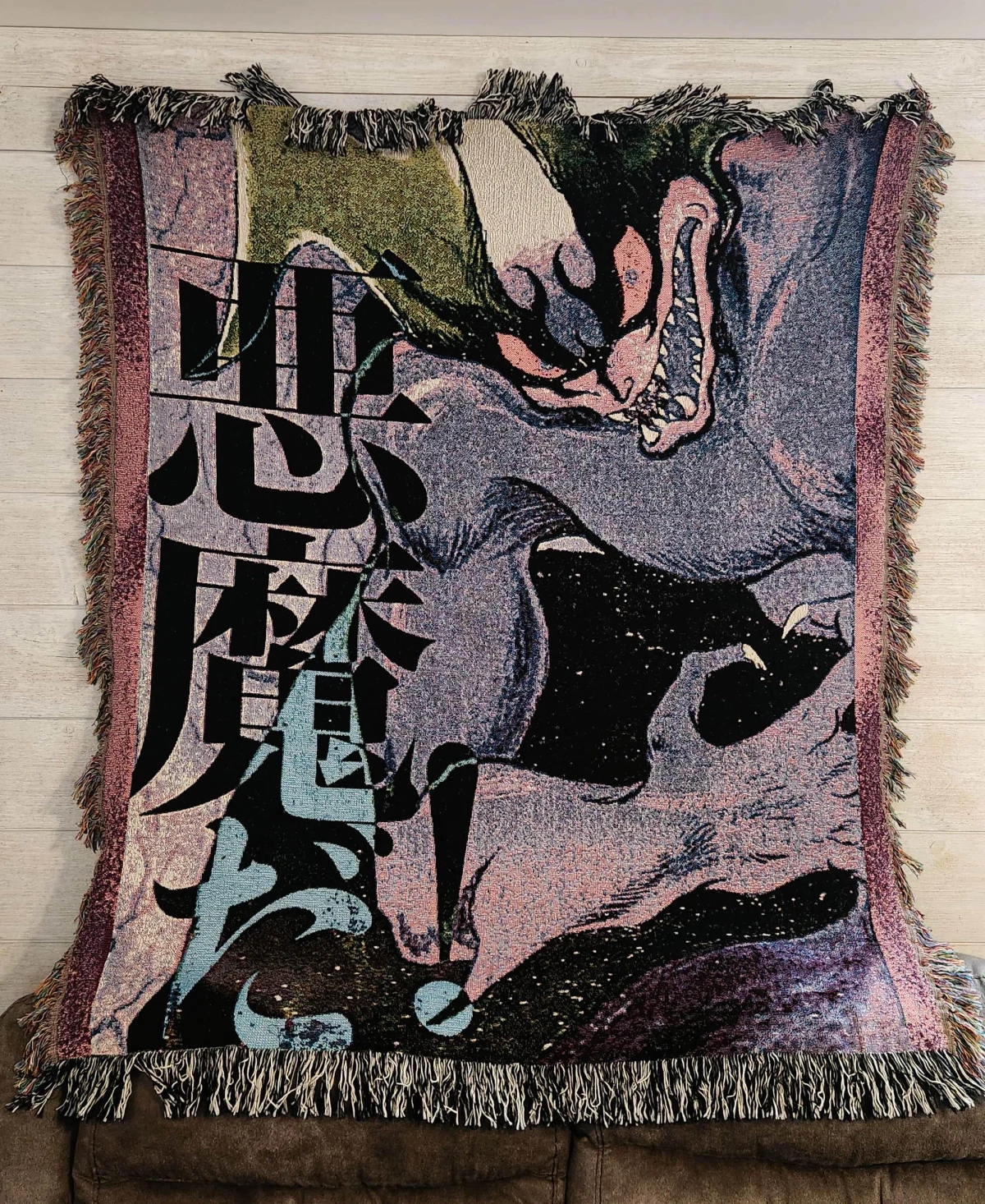 devilman go nagai manga cover tapestry