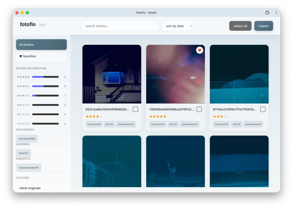 why i built fotoflo, a personal photo manager for film photographers
