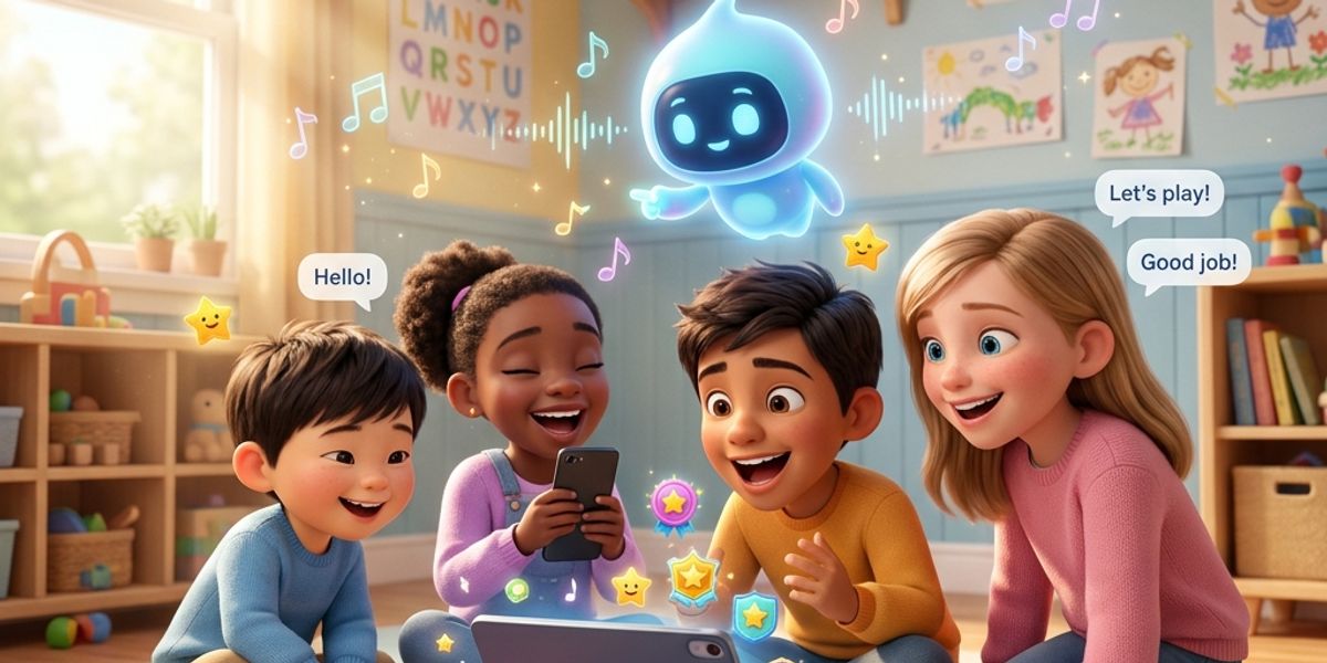 English Games and Songs for Kids: Boost Speaking with AI