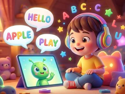 How Kids Learn Spoken English Fast Using AI-Powered Games