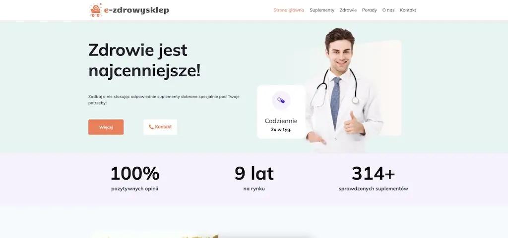 E-zdrowysklep zaplecze SEO