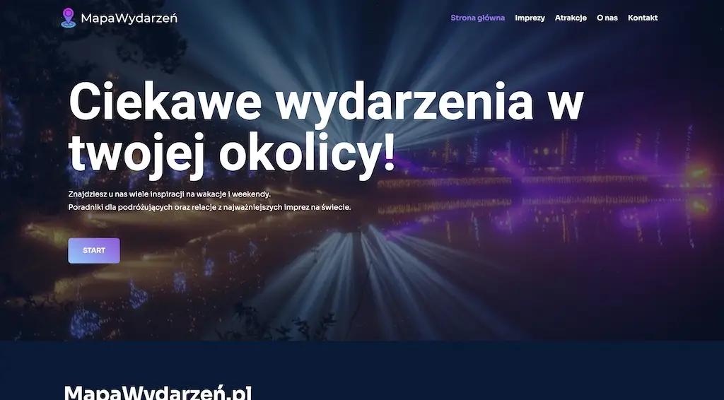 Mapa wydarzeń zaplecze SEO