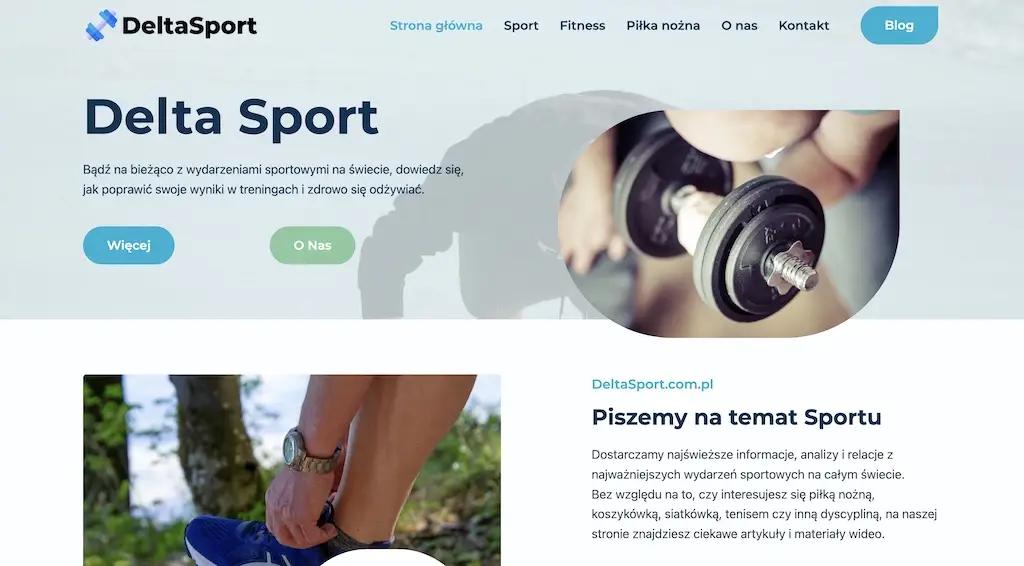 Delta Sport zaplecze SEO