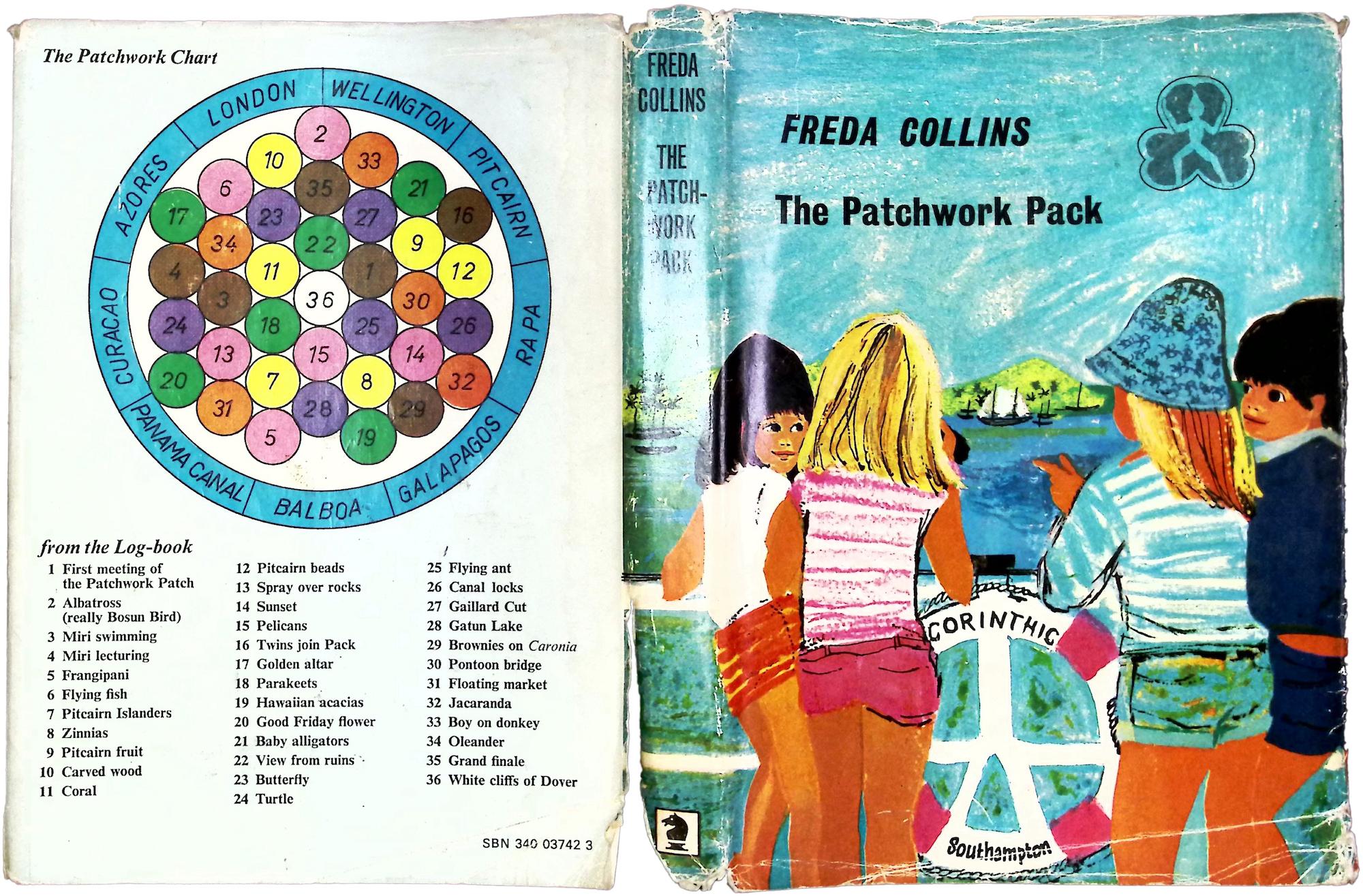 Cover jacket for "The Patchwork Pack"