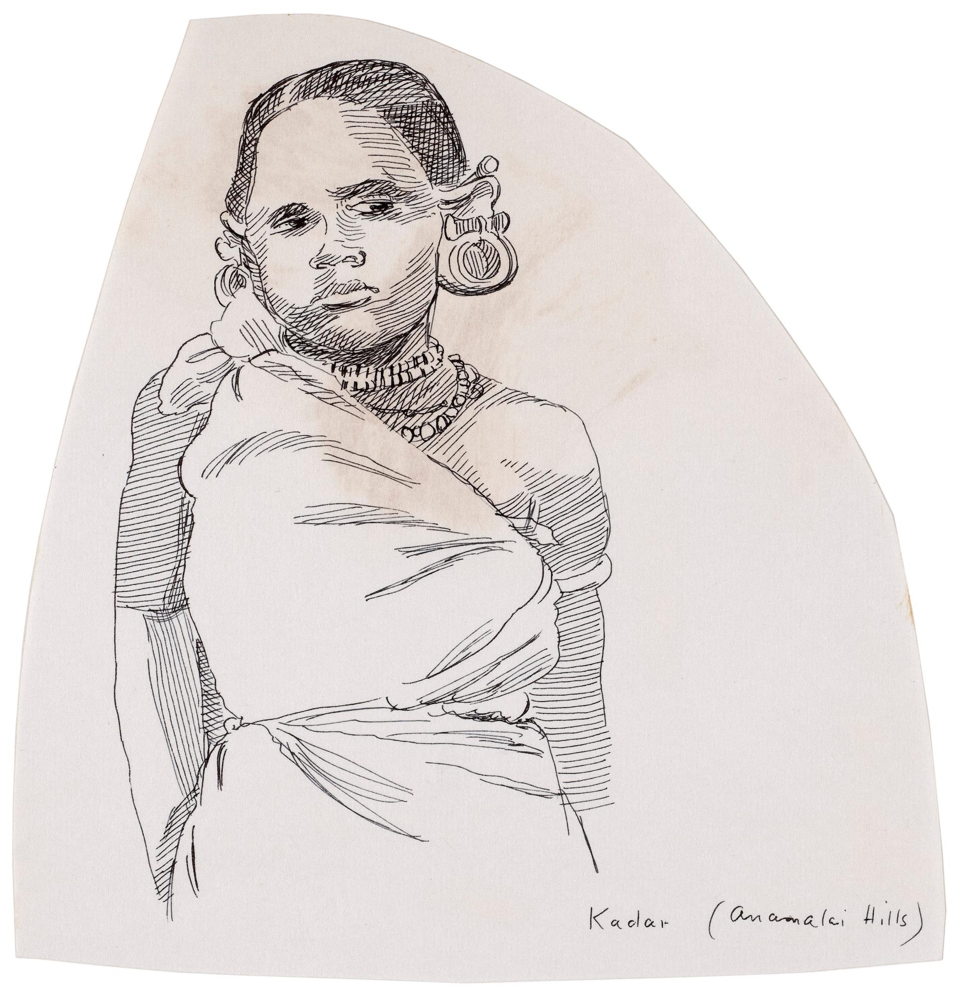Untitled (Married woman from the Anamalai hills, Kadar)