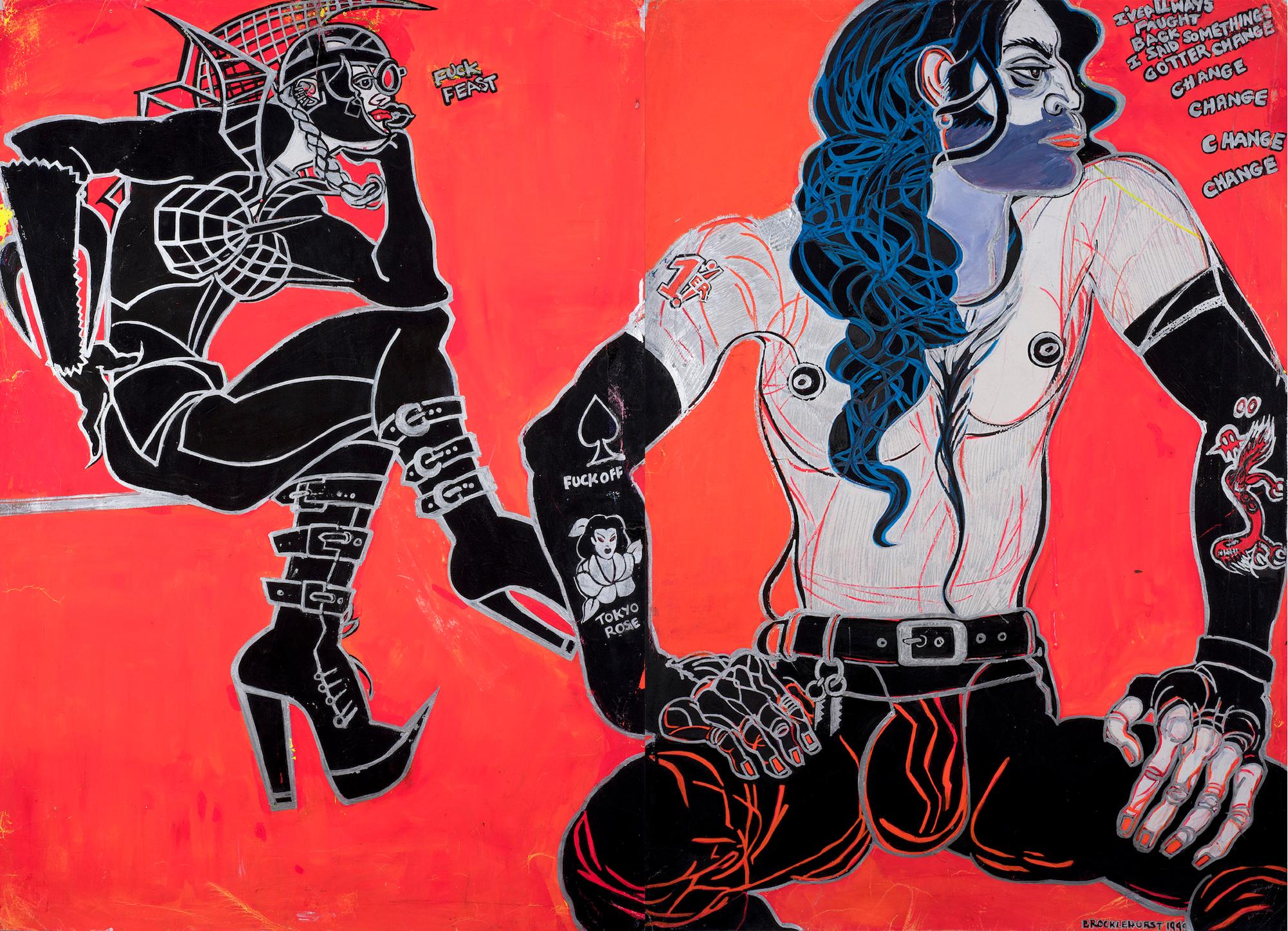 Untitled (portrait of Isabelle Bricknall and Anthony Gregory)