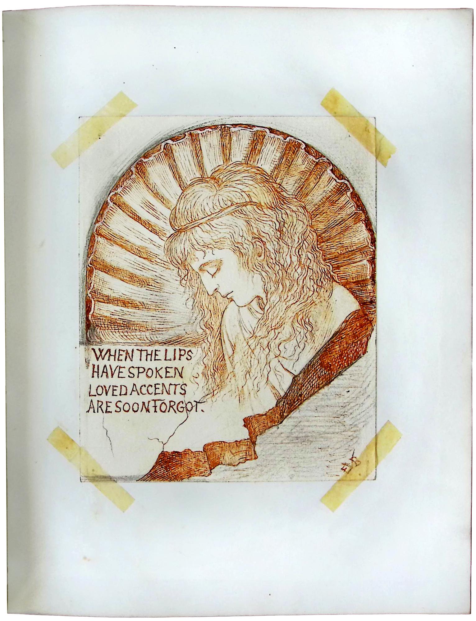 Untitled (illustration for A Book of Heavenly Birthdays)