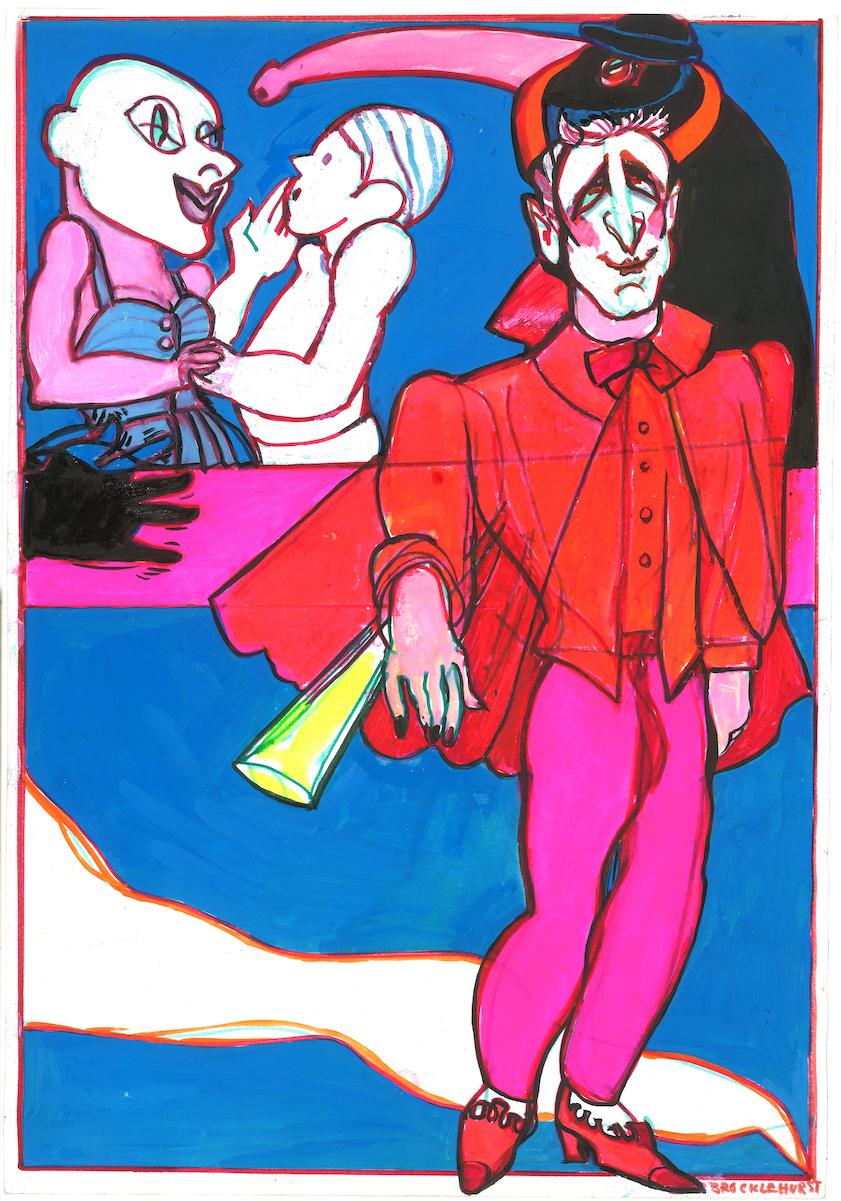 Untitled (drawing of Die Eingeborene)