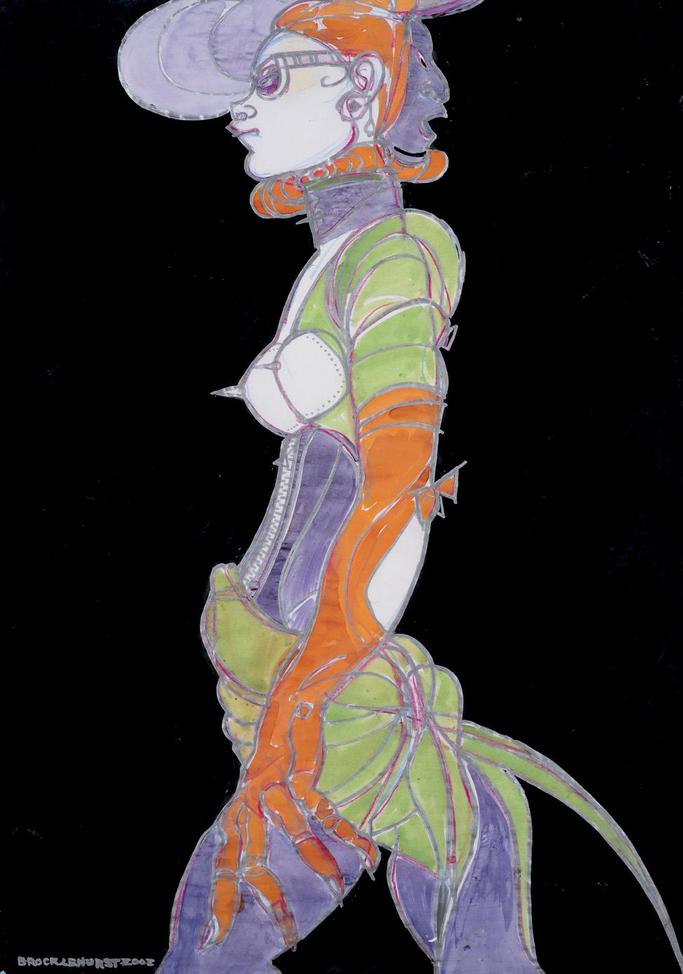 Untitled (from Brocklehurst Through the Looking-Glass)