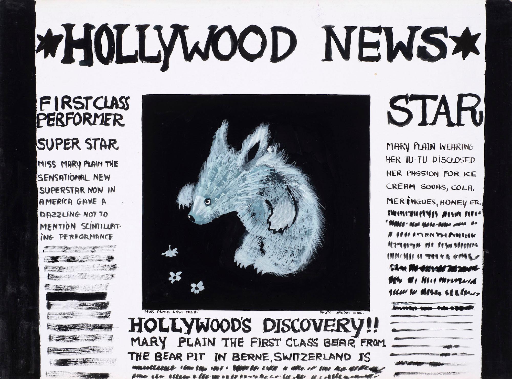 Untitled illustration for Jackanory (Mary Plain Goes to America) 