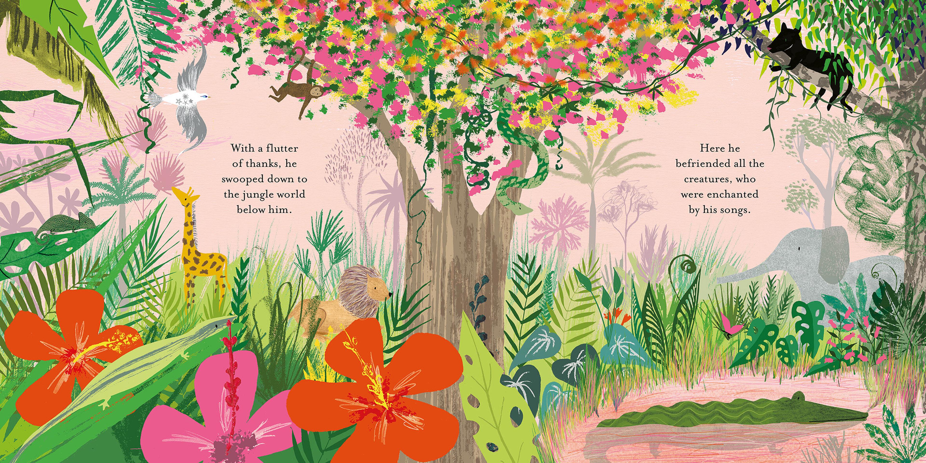 Illustration of a jungle