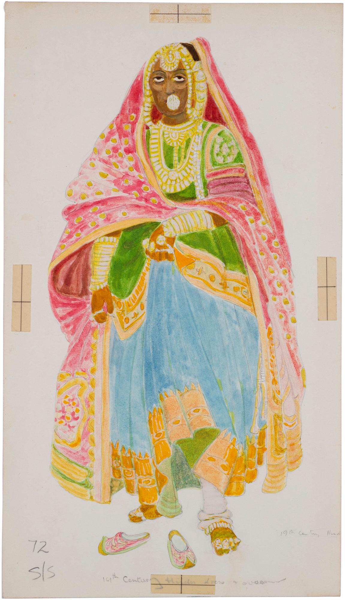 Untitled (Hindu dress and ornaments, 19th century)