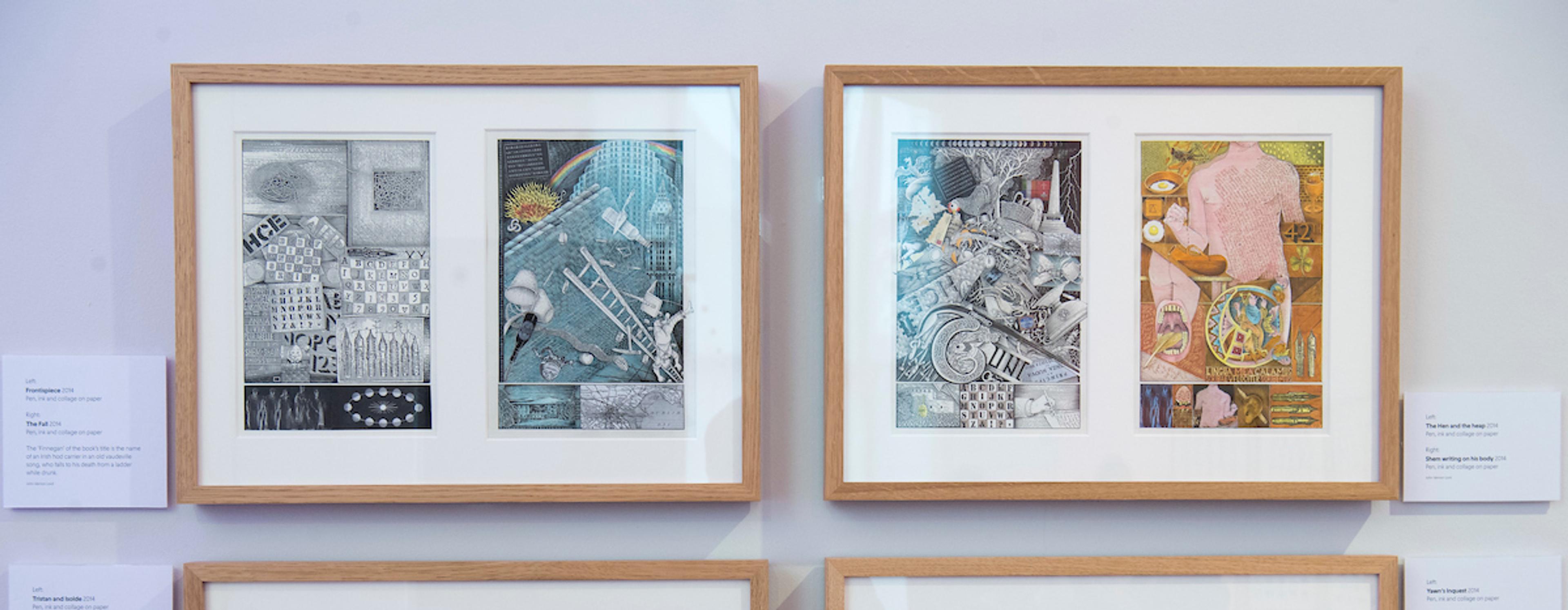 Artwork on display at the exhibition