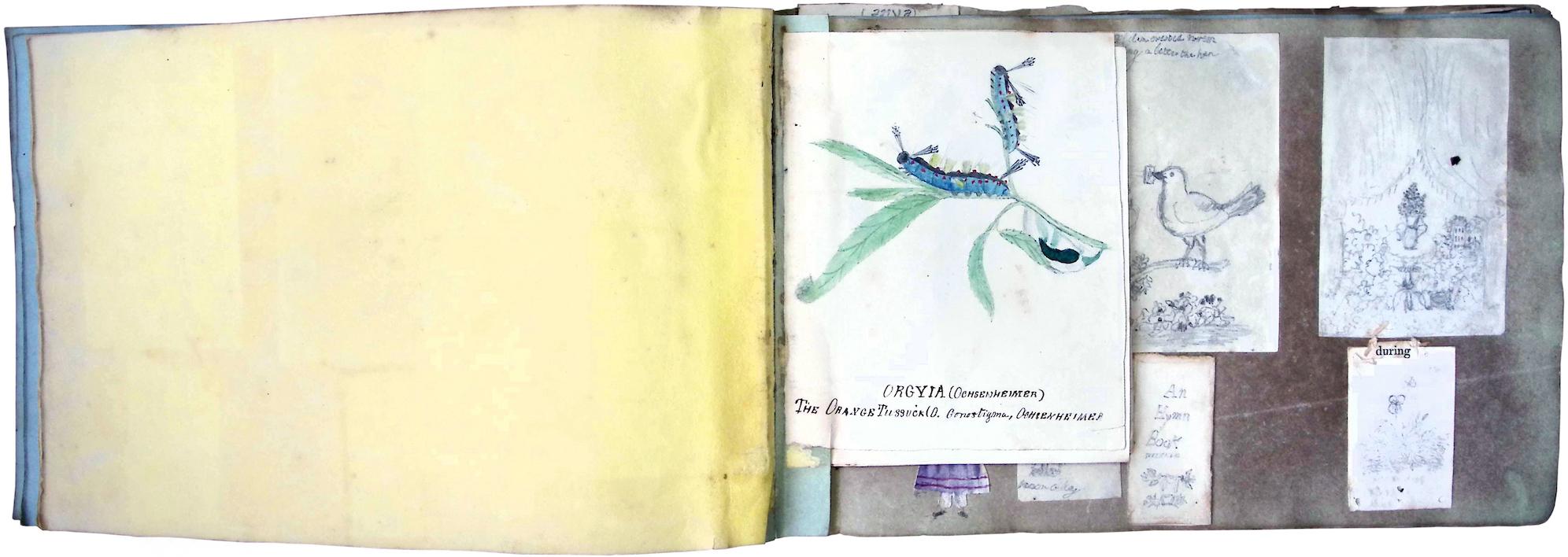 Untitled (childhood sketchbook)