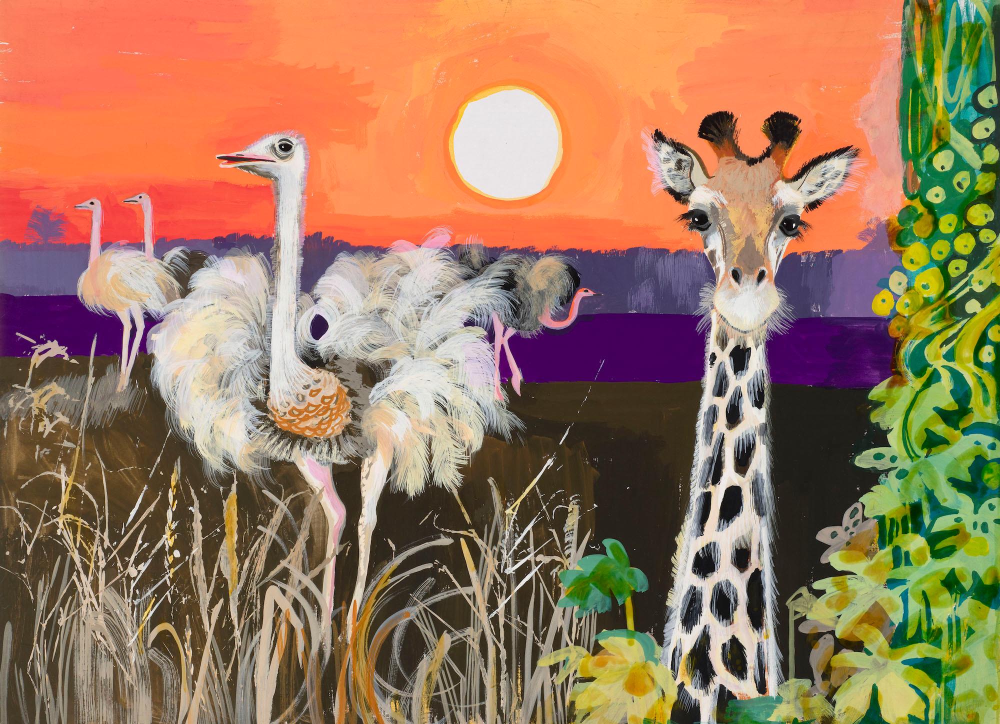 Untitled illustration for Jackanory (Just So Stories: The Elephant's Child)