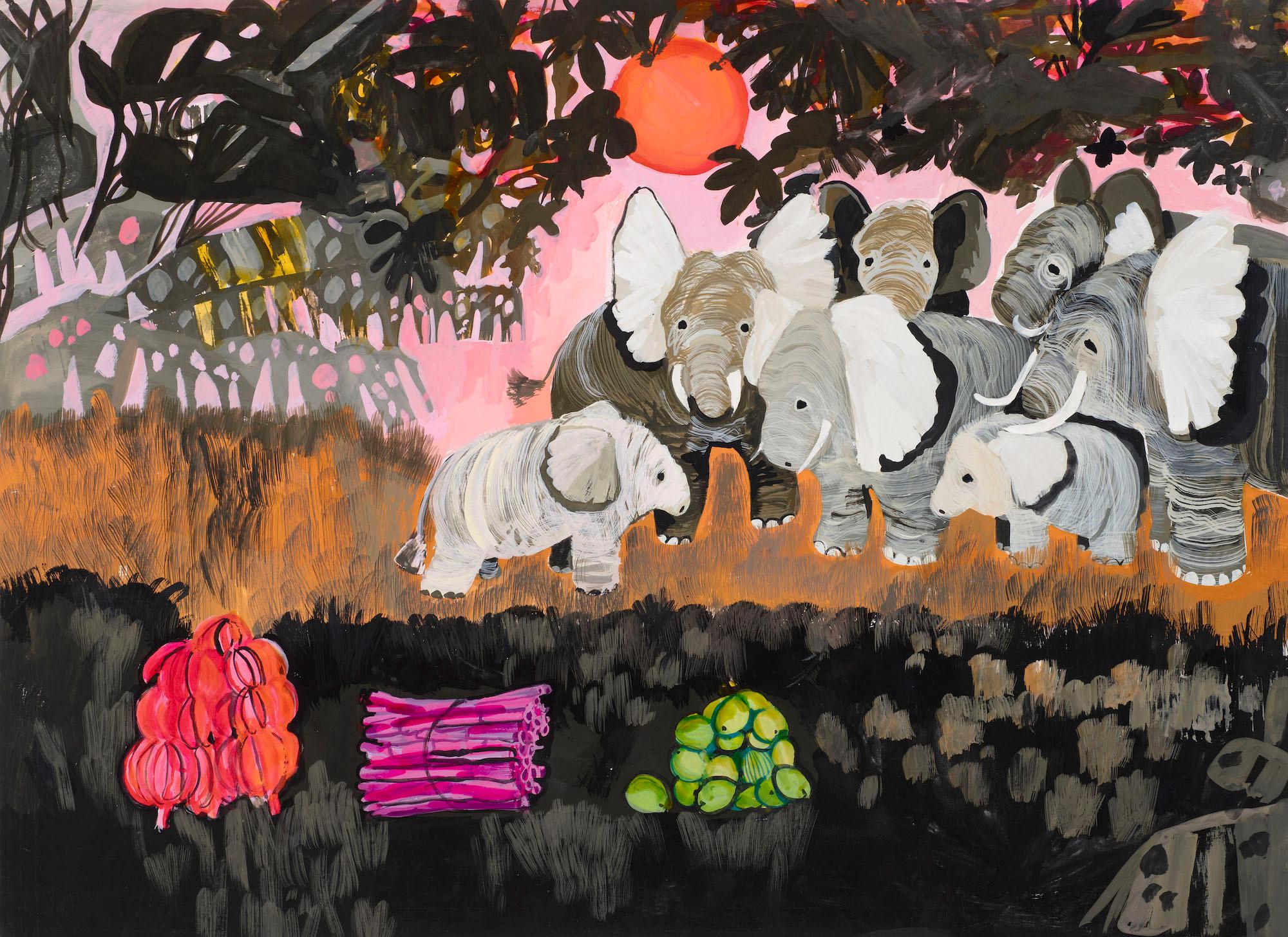 Untitled illustration for Jackanory (Just So Stories: The Elephant's Child)