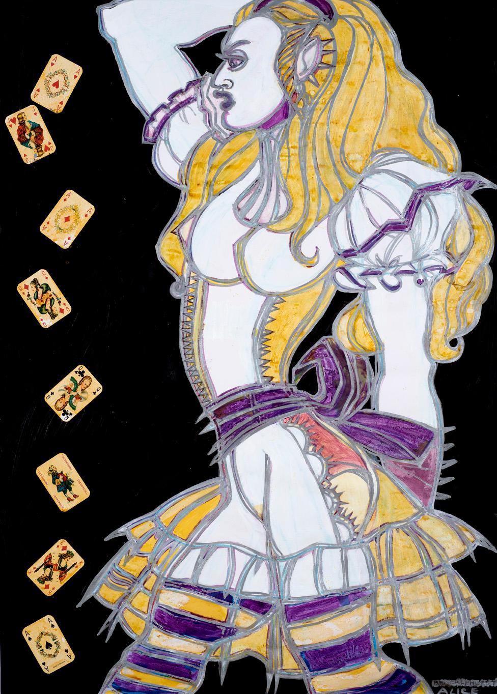 Untitled (Alice from Brocklehurst Through the Looking-Glass)