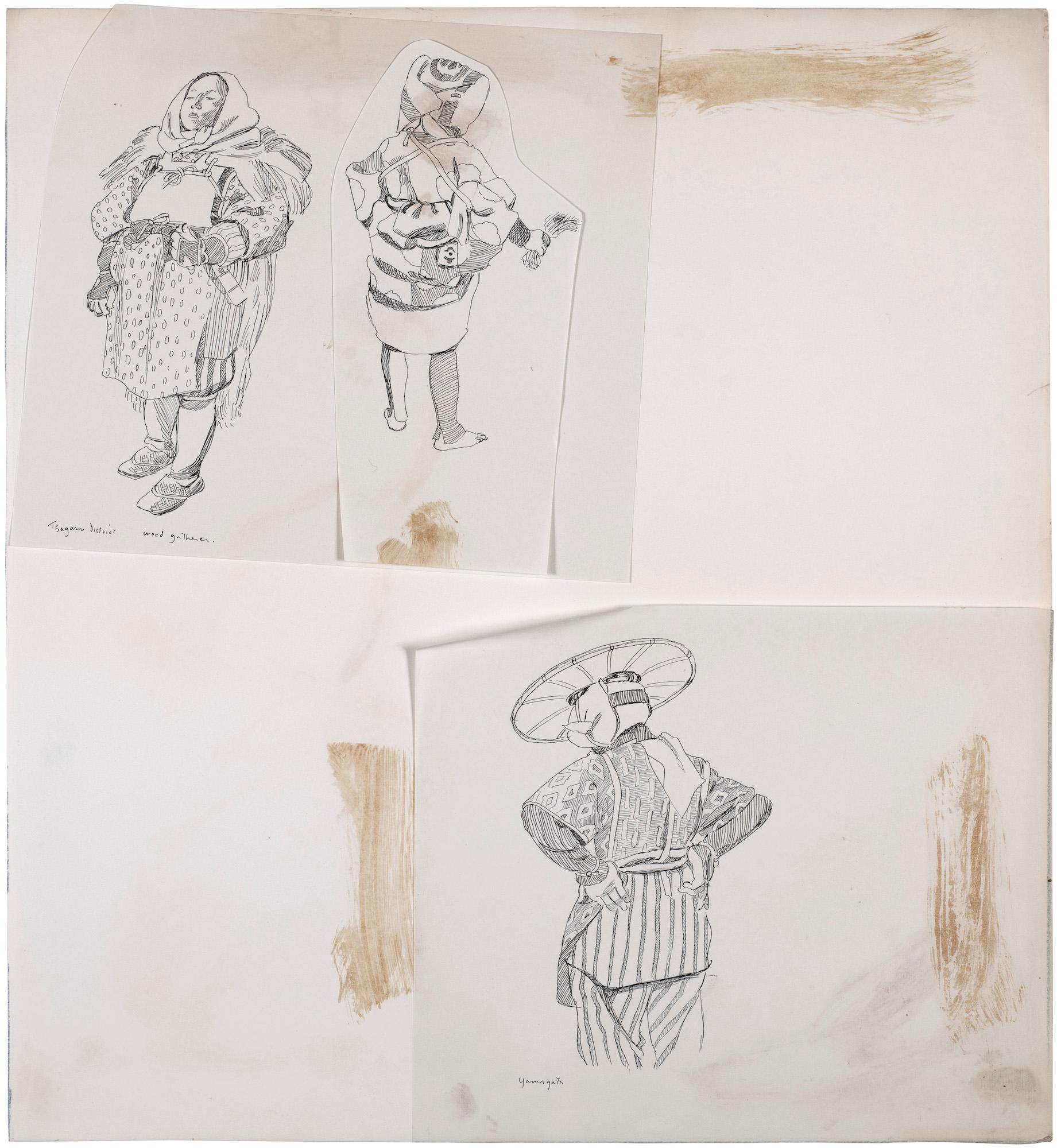 Untitled (various Japanese working attire)