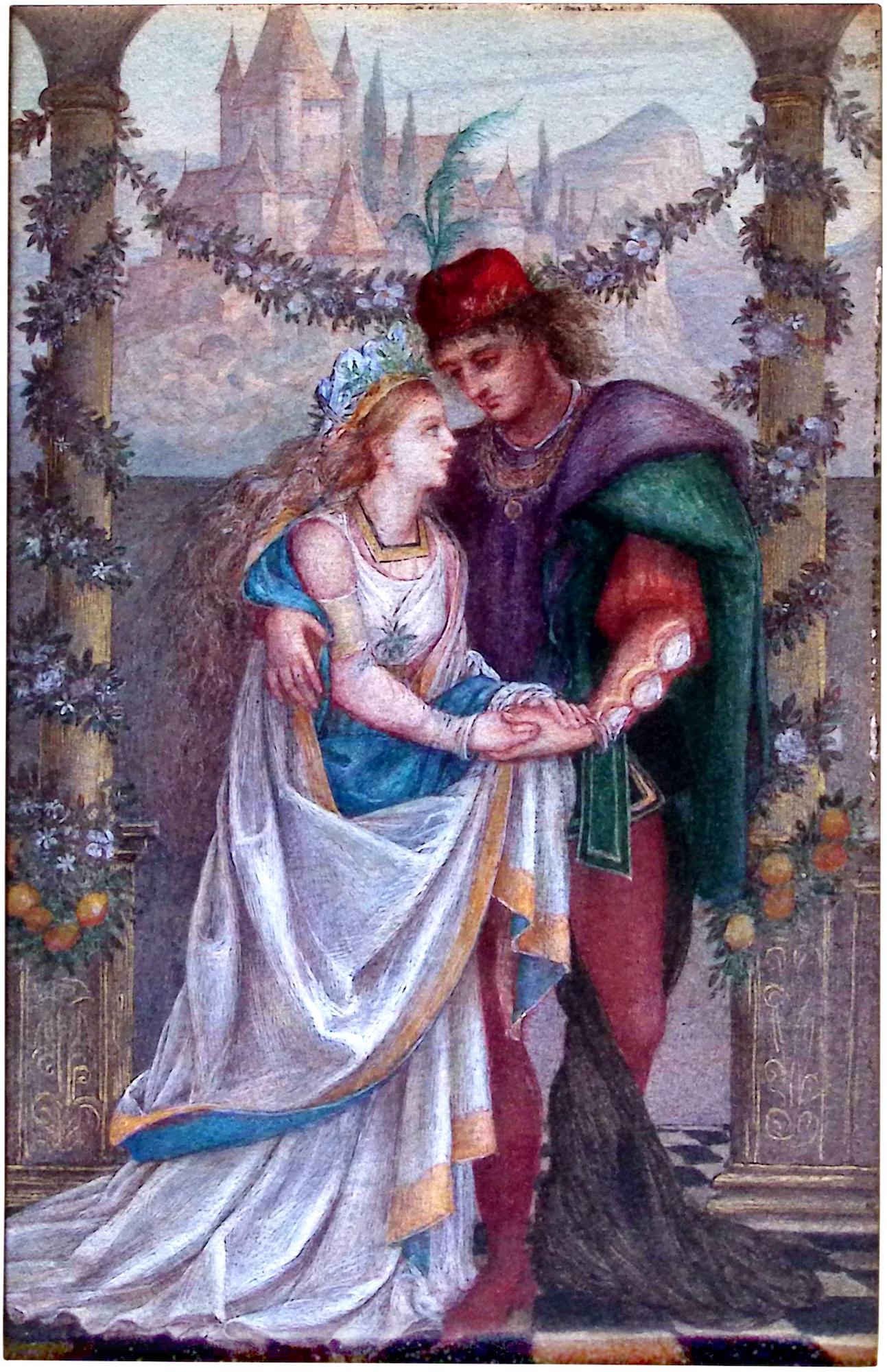 Illustration for Beauty and the Beast (the wedding)
