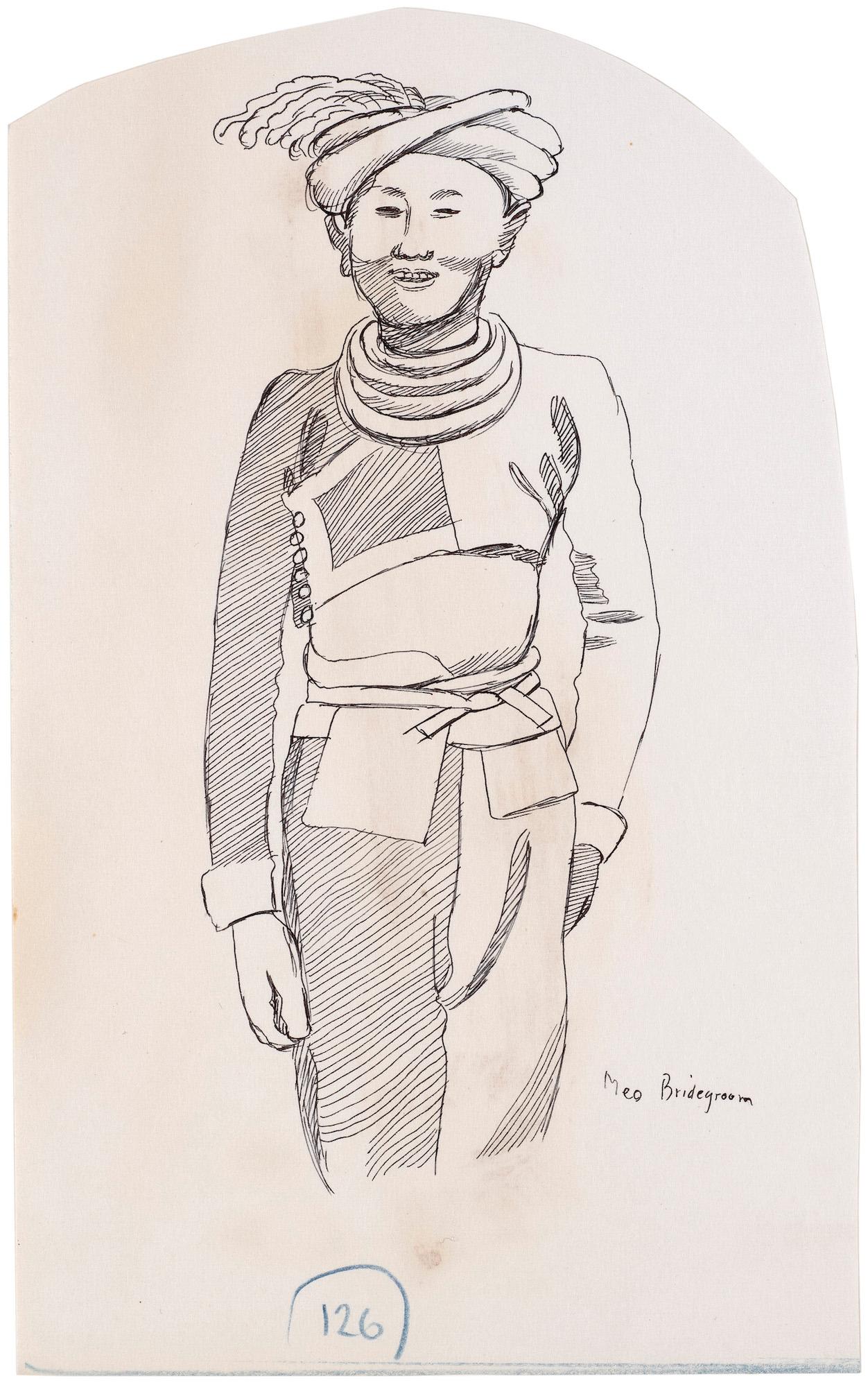 Untitled (Meo bridegroom, Thailand)