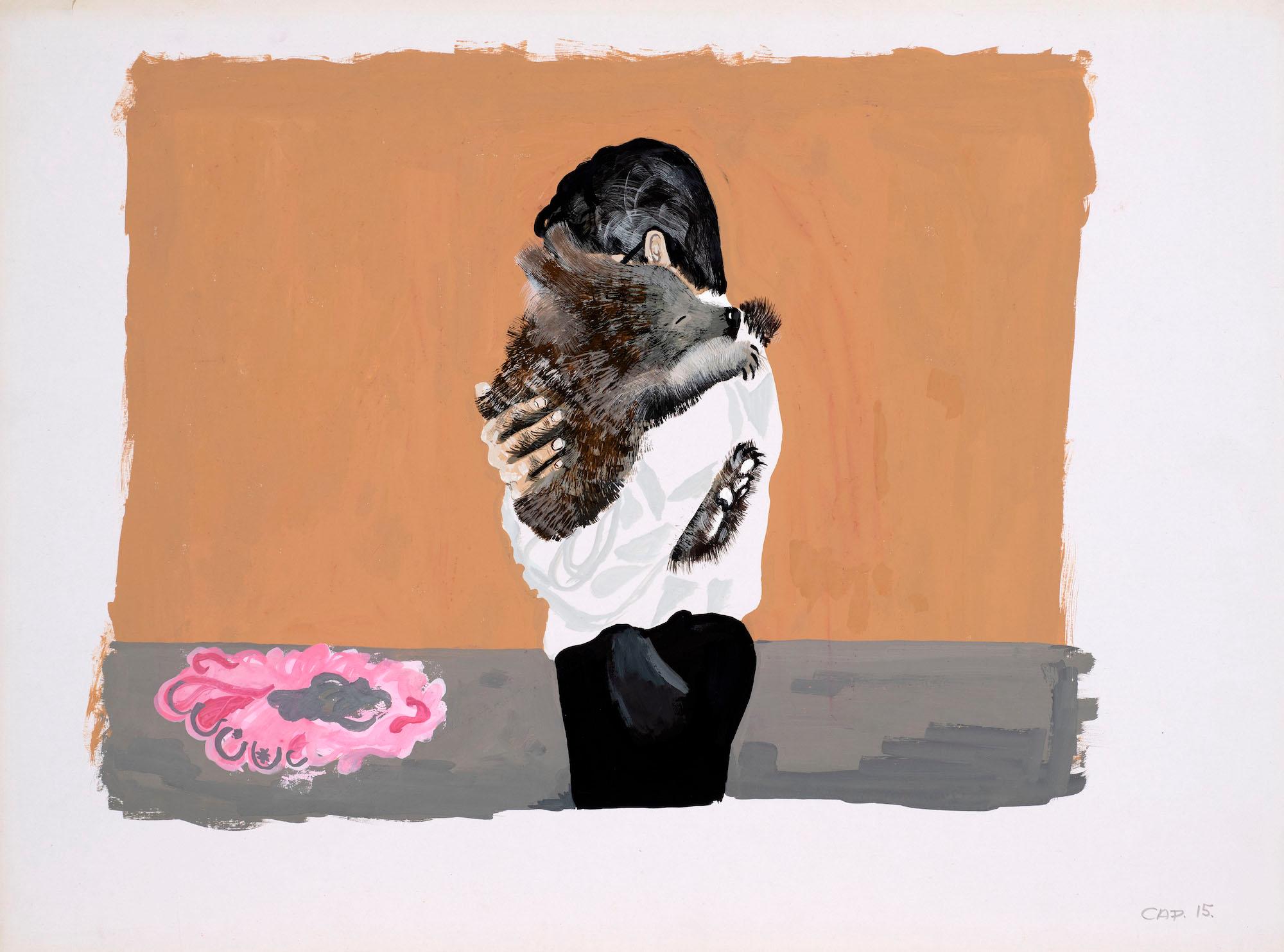 Untitled illustration for Jackanory (Mary Plain Goes to America) 