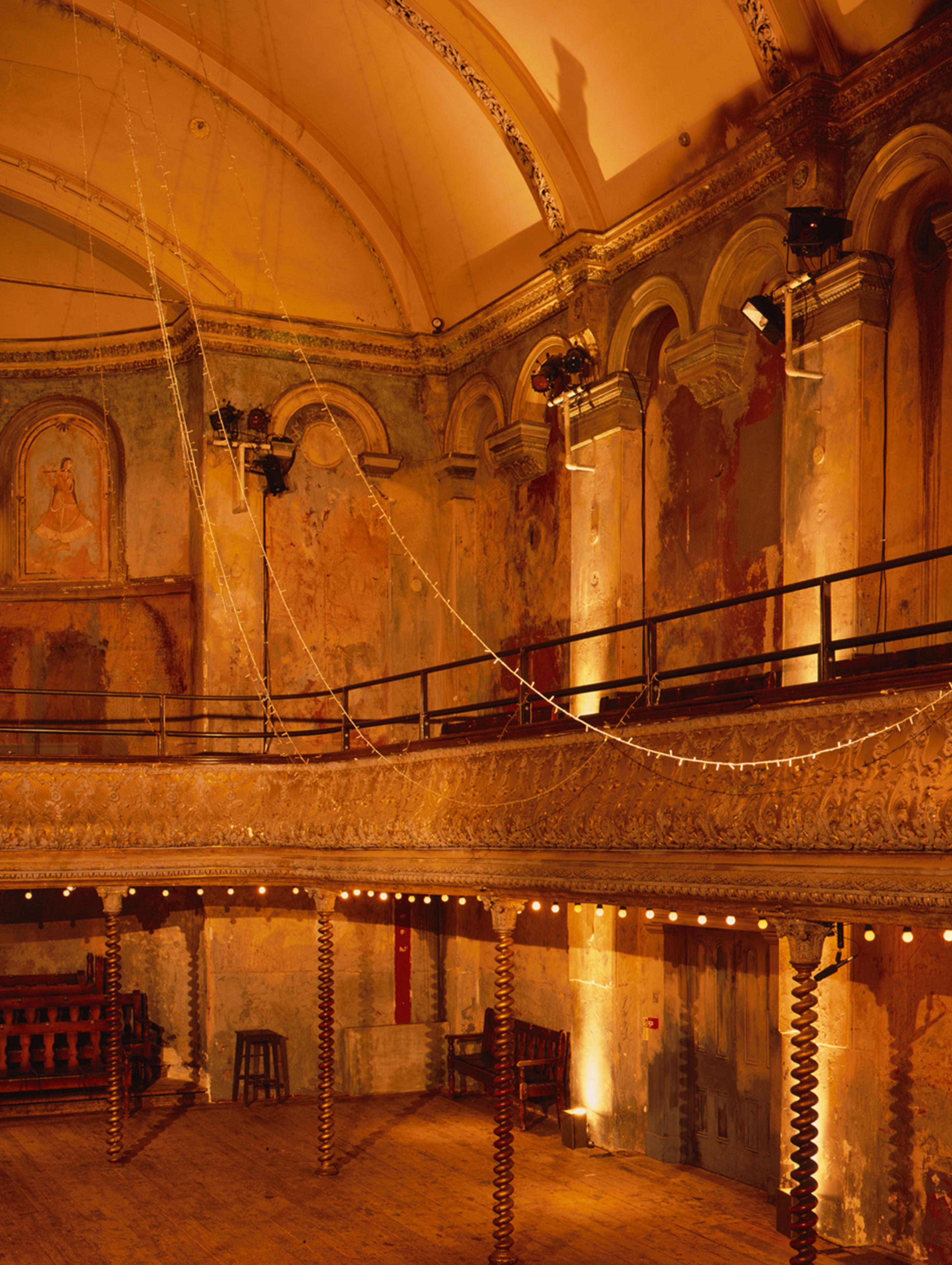 A photograph of the interior of Wiltons Music Hall 