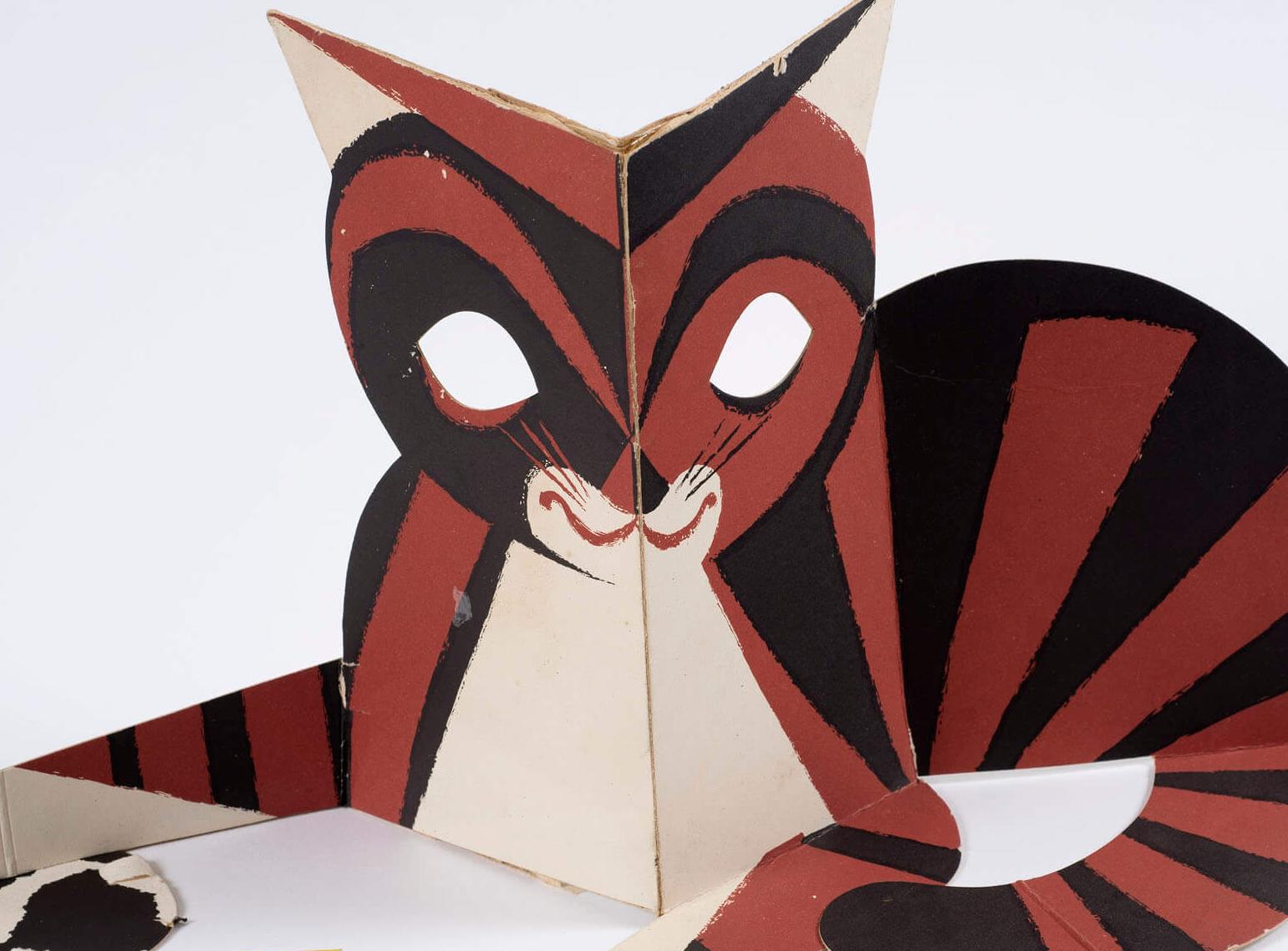 A 3D cut-out of a cat