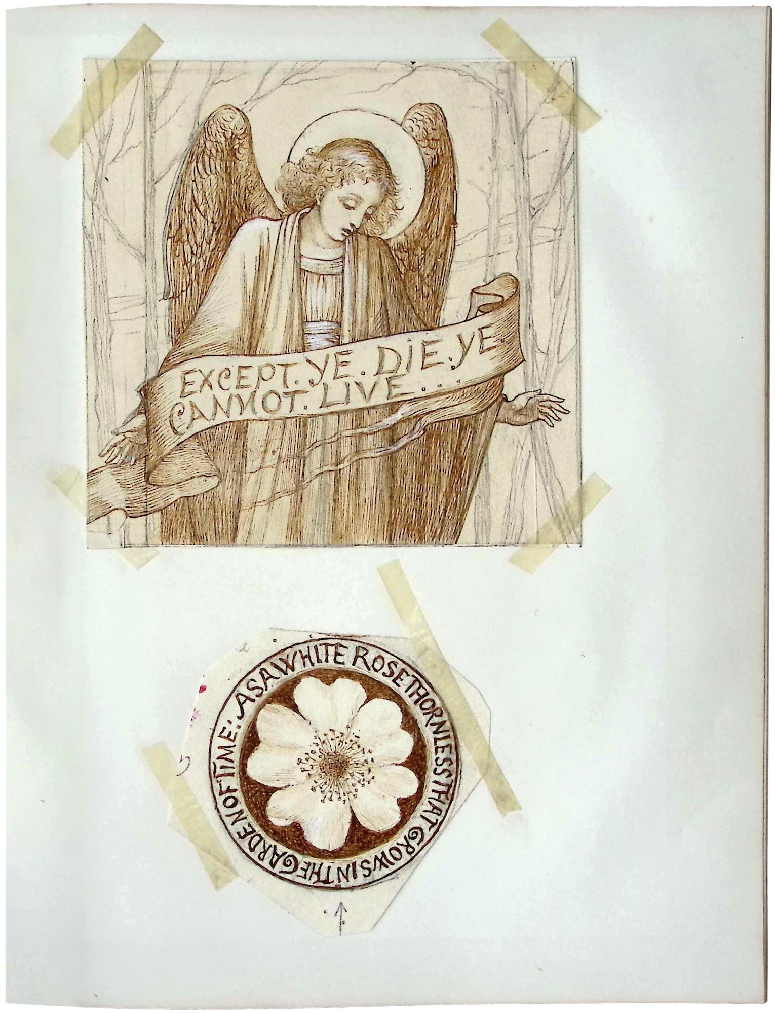 Untitled (illustrations for A Book of Heavenly Birthdays)