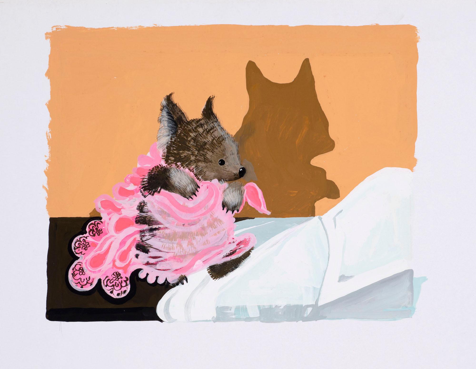 Untitled illustration for Jackanory (Mary Plain Goes to America)