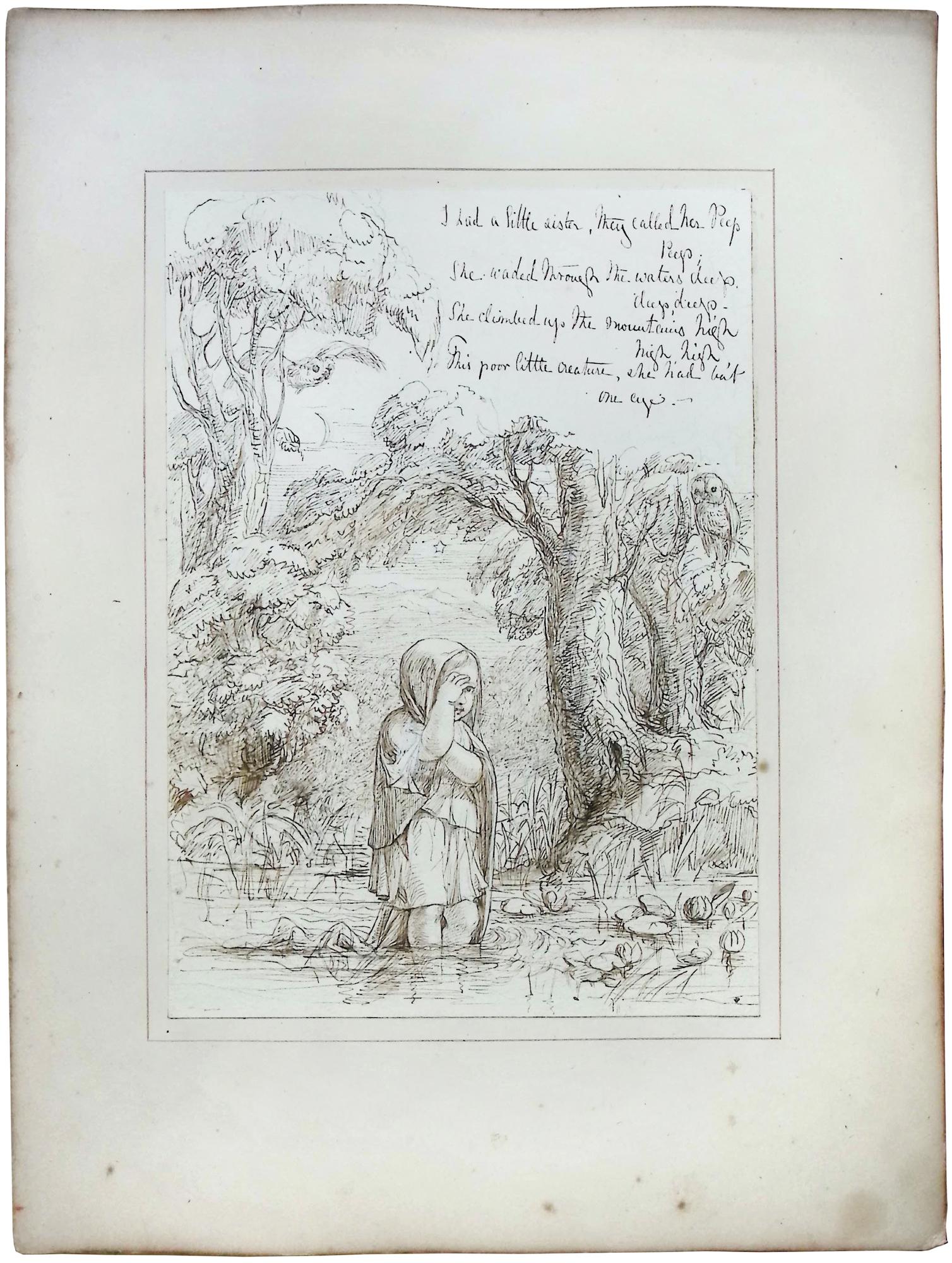 Untitled (illustration for Child's Play, 'I have a little sister')