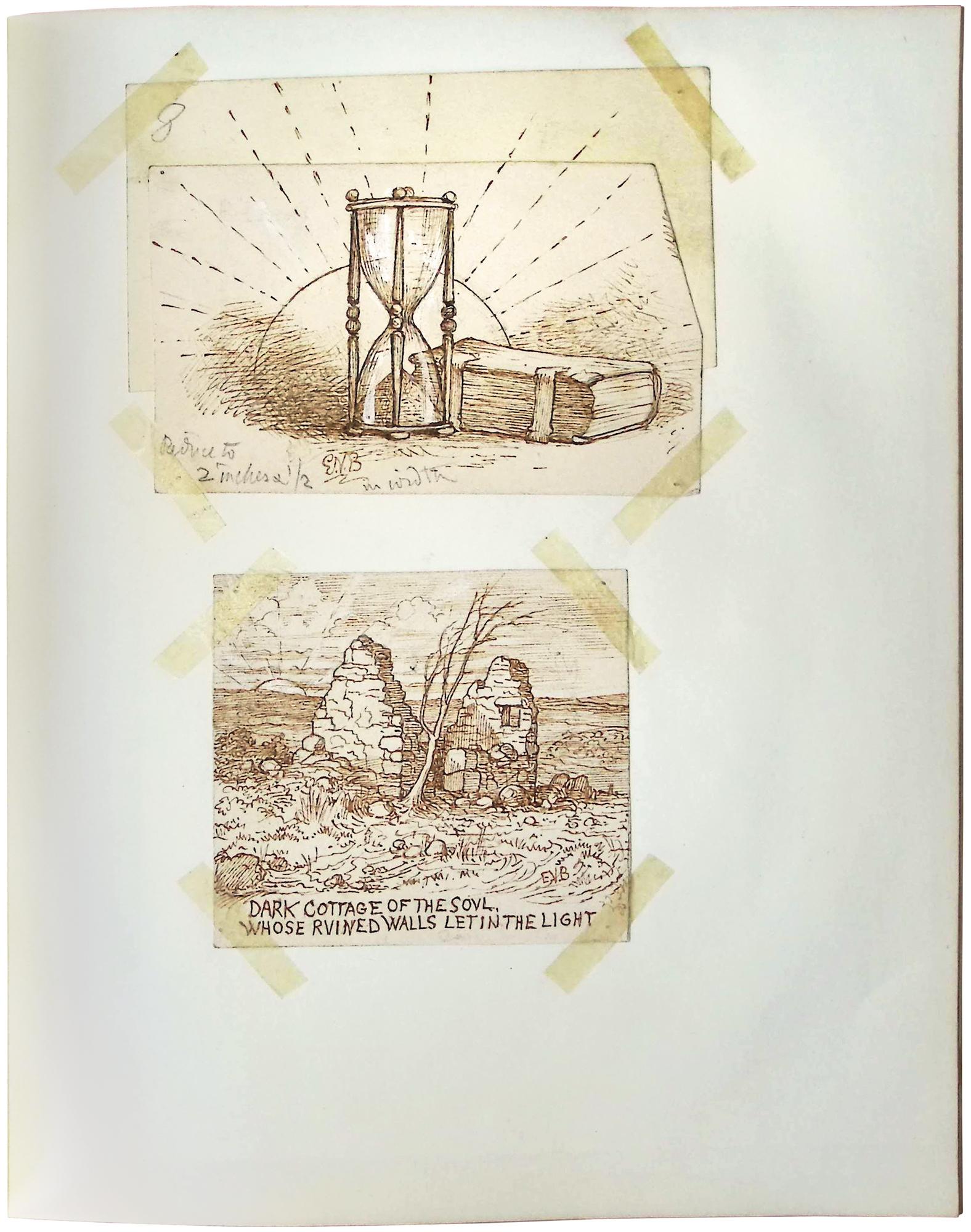 Untitled (illustrations for A Book of Heavenly Birthdays)