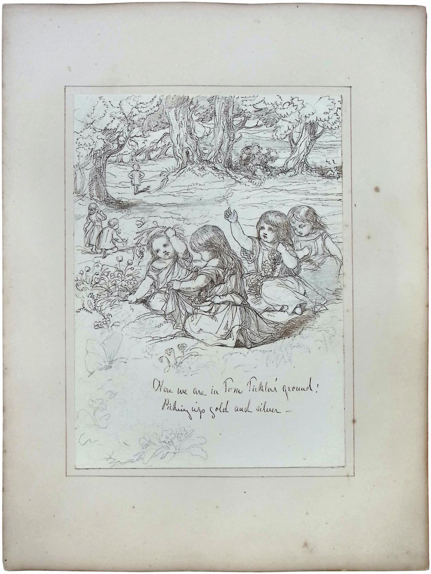 Untitled (illustration for Child's Play, 'Tom Tiddler's Ground')