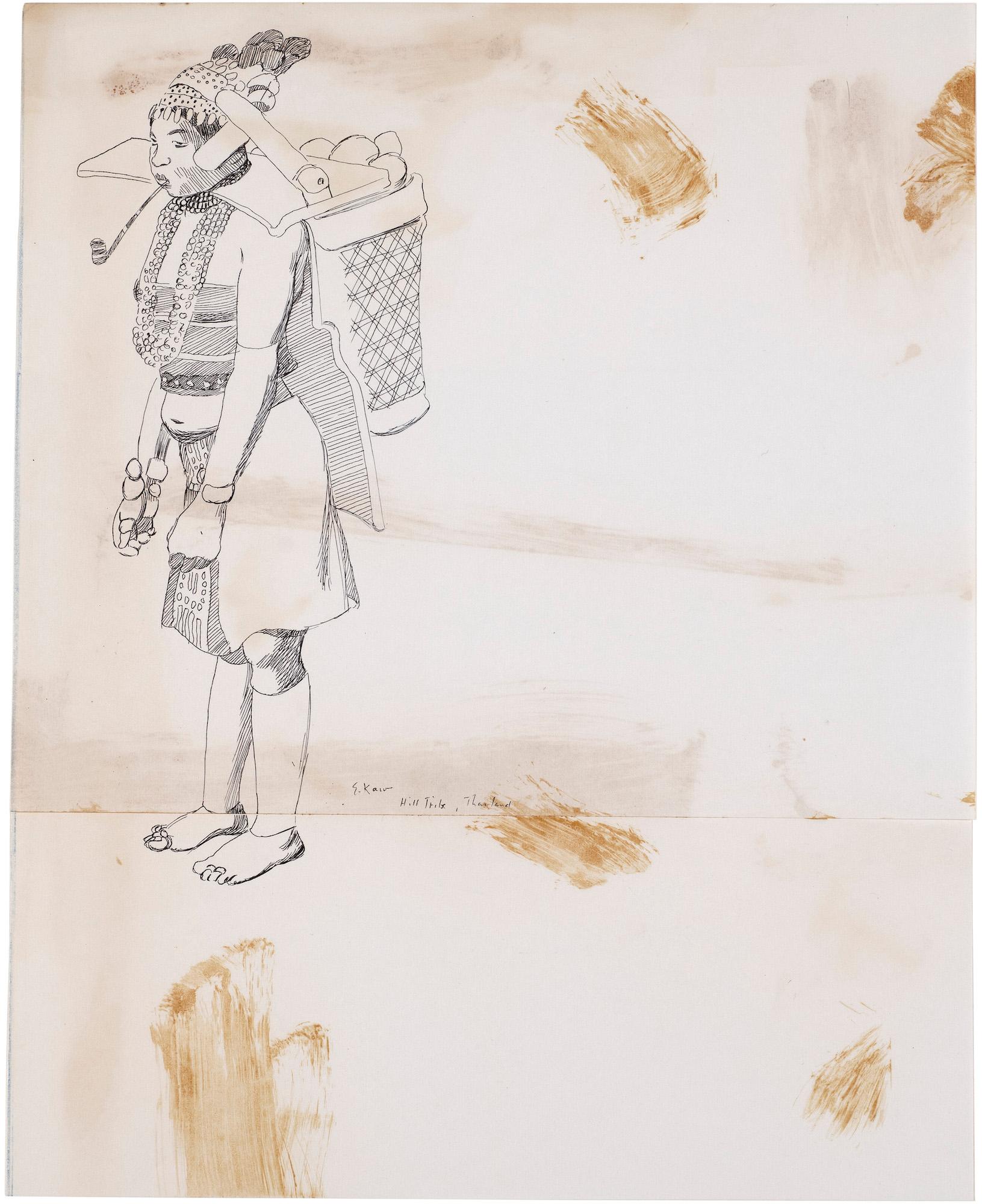 Untitled (E Kaw, young girl, northern Thailand)