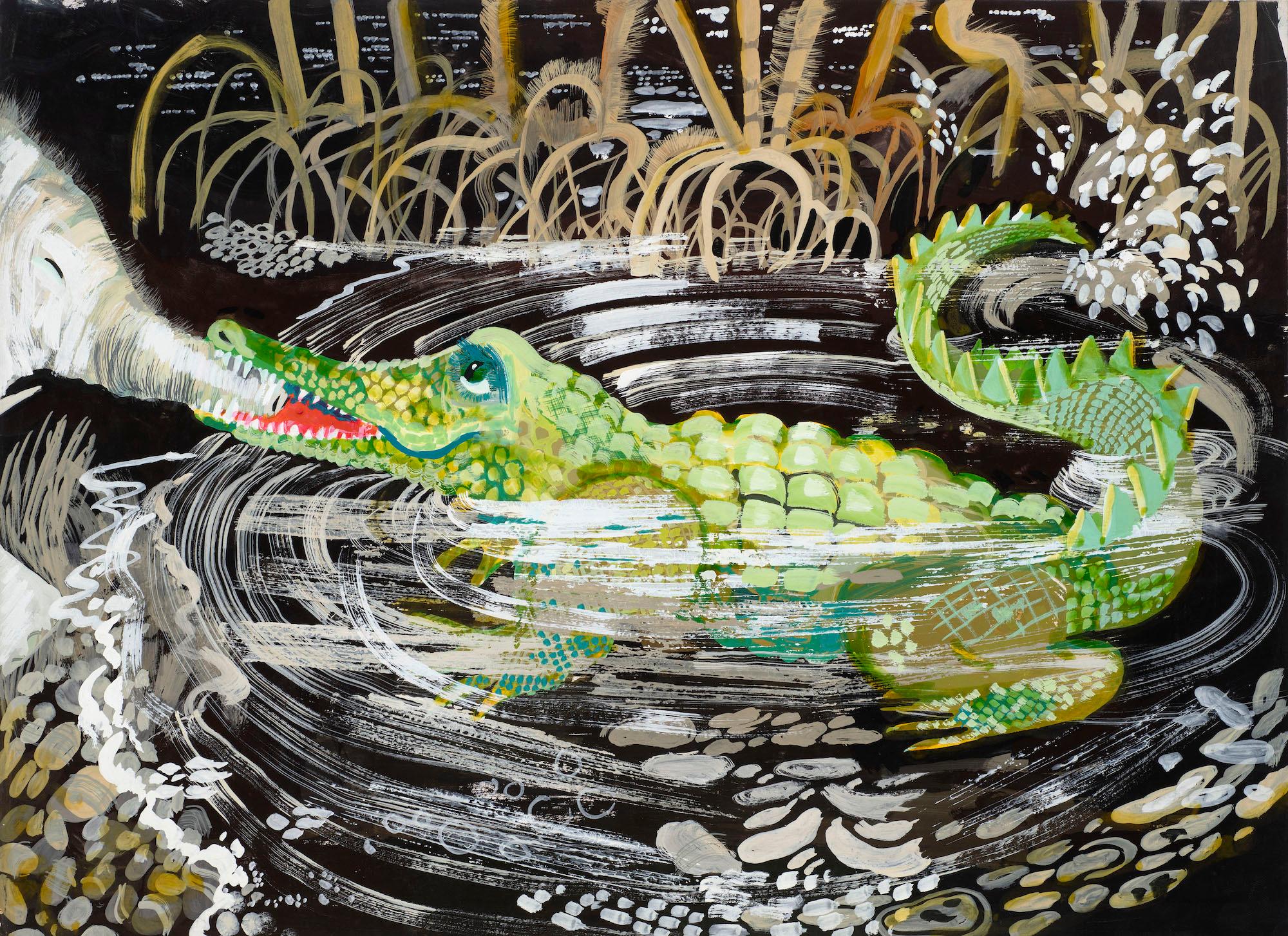 Untitled illustration for Jackanory (Just So Stories: The Elephant's Child)