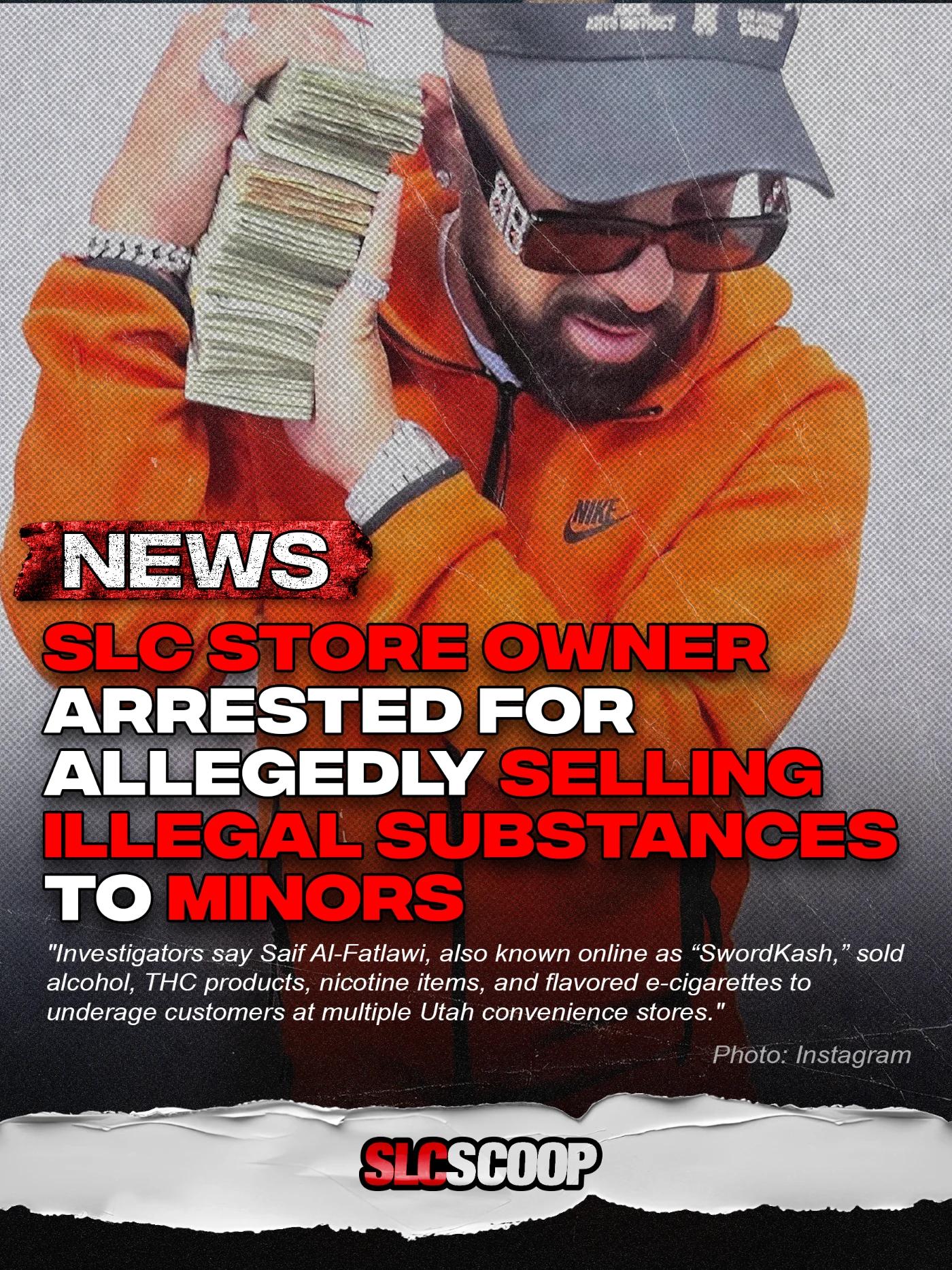 SLC Store Owner Arrested for Allegedly Selling Illegal Substances to ...