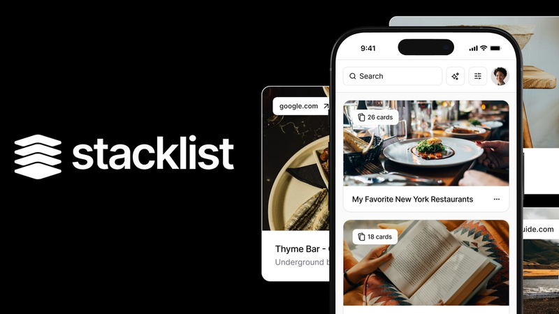 Stacklist now available for iOS and Android