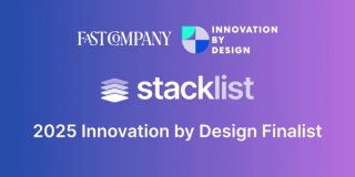 Stacklist Fast Company Design by Innovation Finalist