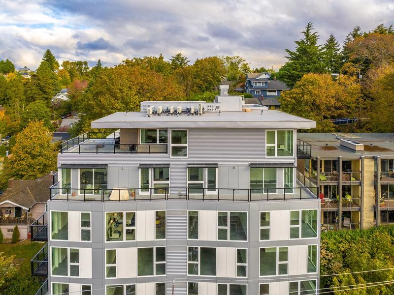 Exterior view of Fremont View Apartments