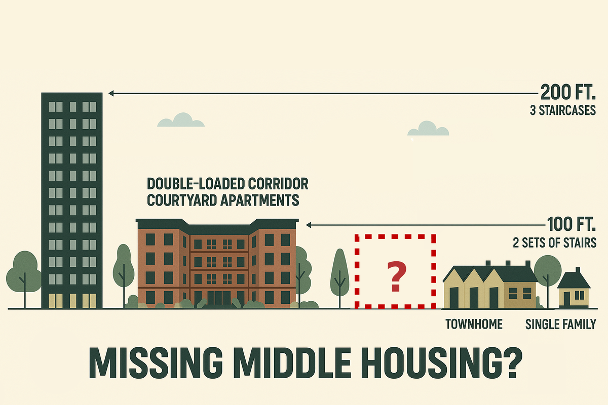 Building types comparison diagram