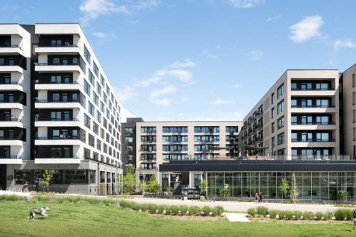 Exterior view of Milo Apartments