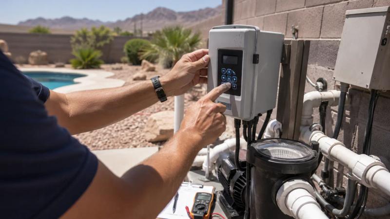 las vegas pool pump speed