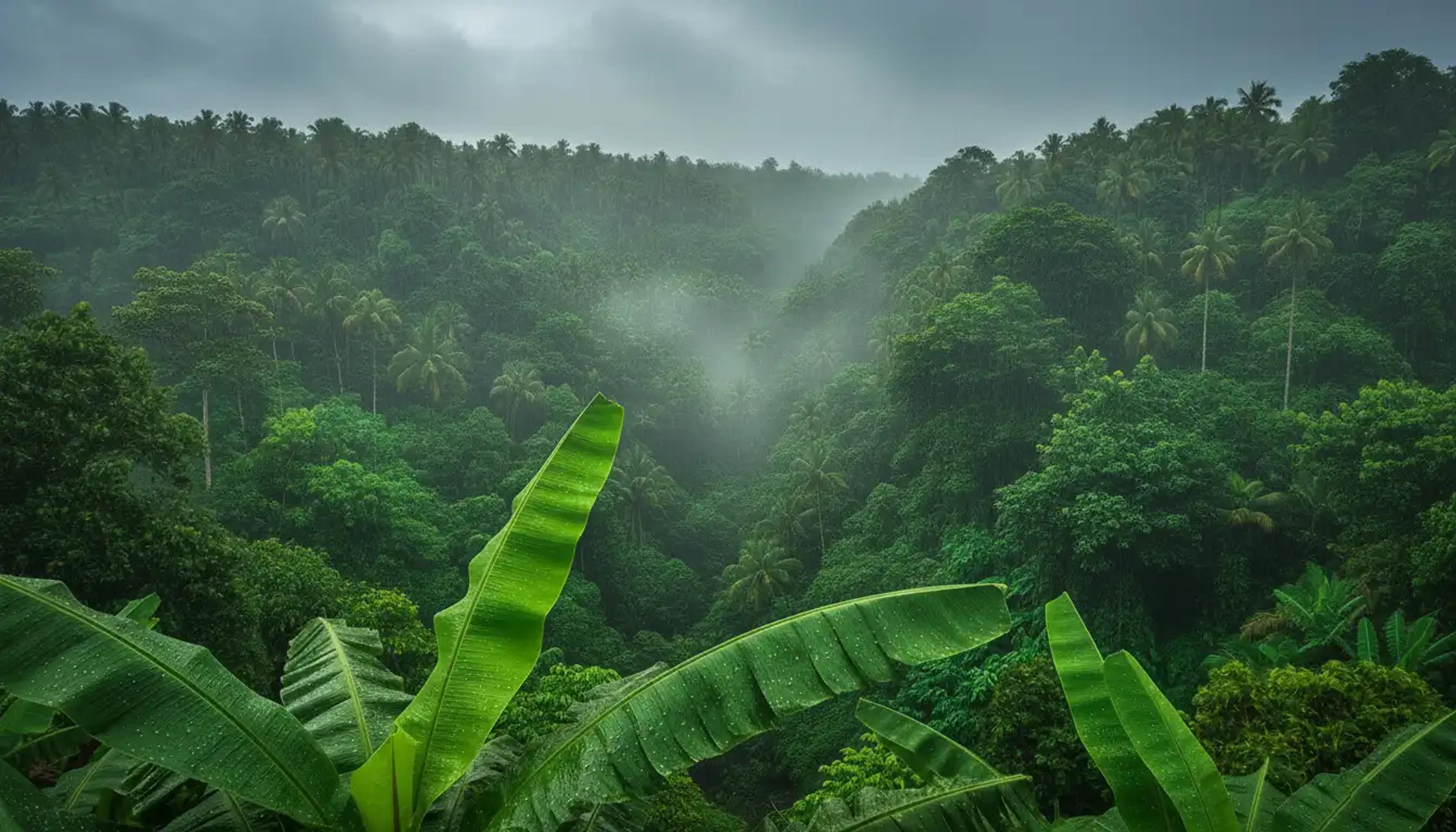 Monsoon in Kerala (June to August) – Rainfall & Greenery