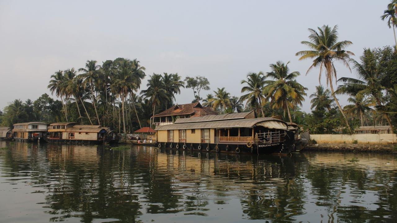 Houseboat on the Kerala backwaters